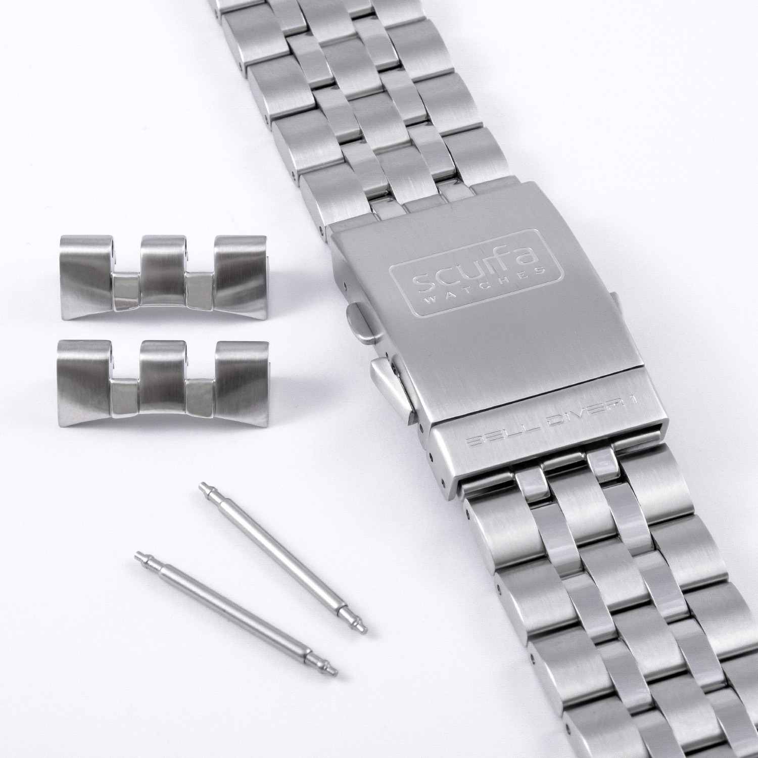 Bracelet Bell Diver Stainless 03