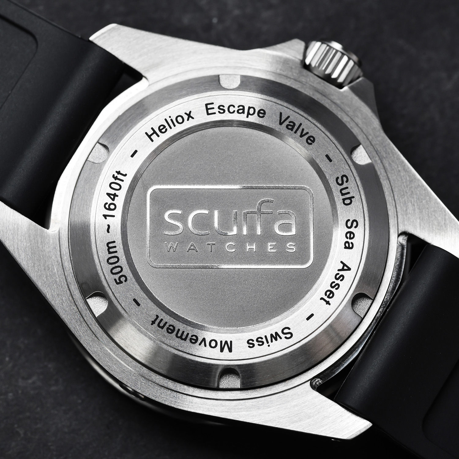 Diver One D1 500 Titanium Black V2 01