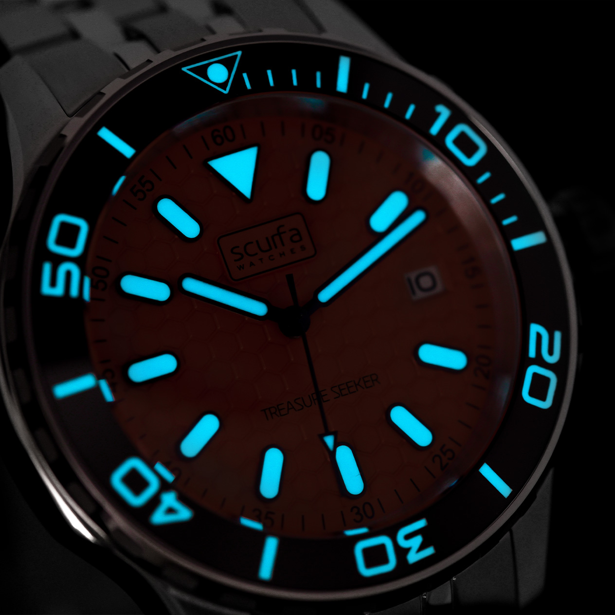 Treasure Seeker Orange Dial | Scurfa Watches