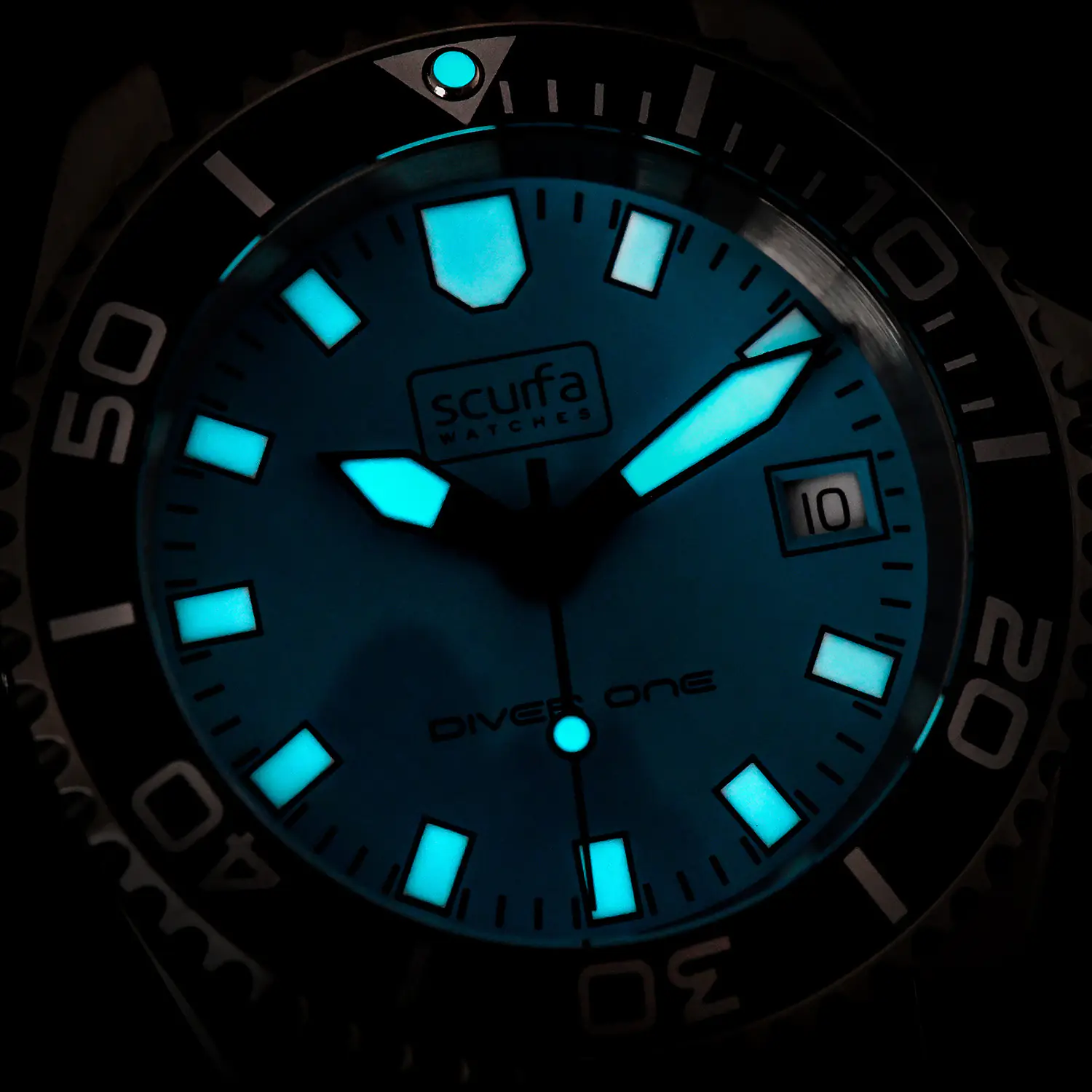 Diver One D1 500 T Dial 14
