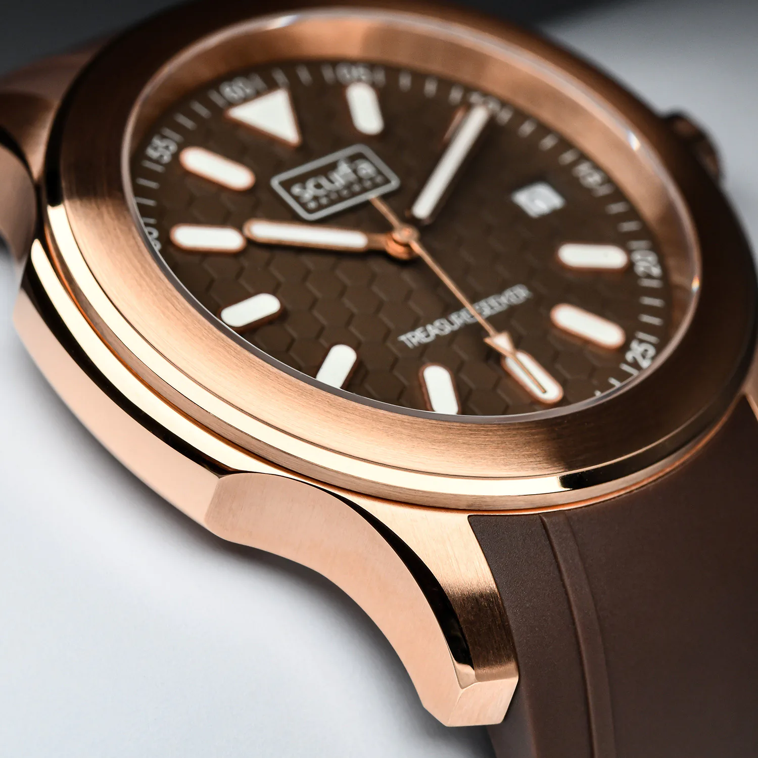 Treasure Seeker Men Brown Rosegold 06