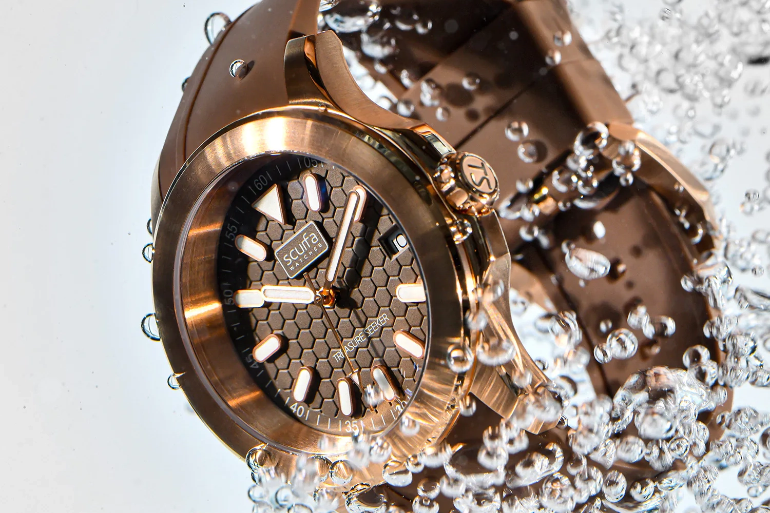 Treasure Seeker Men Brown Rosegold 11