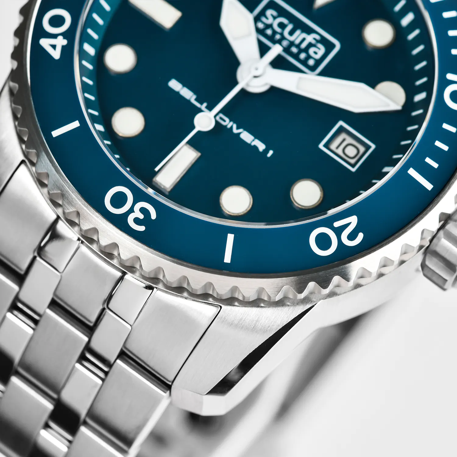 Bell Diver 1 Cobalt Blue Auto | Scurfa Watches